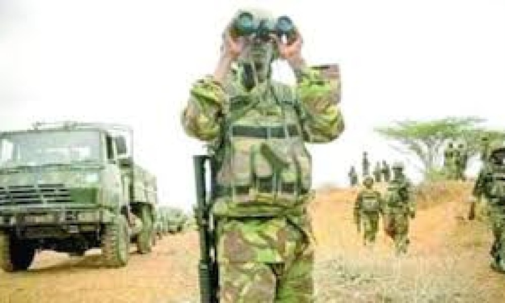 IT'S AN ALL OUT WAR AS SECURITY FORCES BOMB BANDITS' HIDEOUT IN  BARINGO