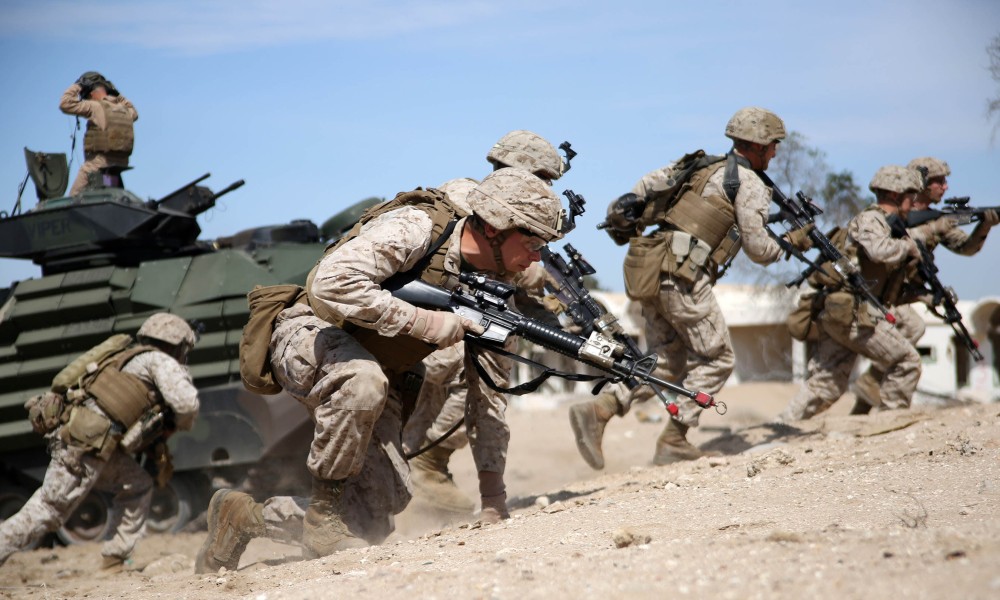 U.S Marines in a past operation.PHOTO/CREDIT