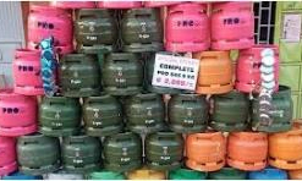 COOKING GAS PRICE SHOOTS DESPITE TAX REMOVAL